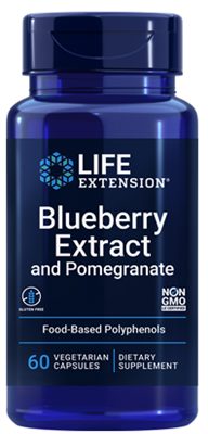 Blueberry Extract and Pomegranate (60 vegetarian capsules)