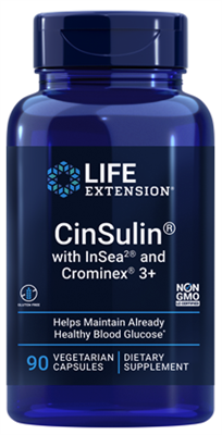 CinSulinÂ® with InSea2Â® and CrominexÂ® 3+ (90 vegetarian capsules)
