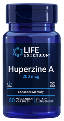 Huperzine A (200 mcg, 60 vegetarian capsules)