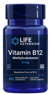 Vitamin B12 Methylcobalamin (5 mg, 60 vegetarian lozenges)