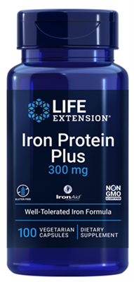 Iron Protein Plus (300 mg, 100 vegetarian capsules)