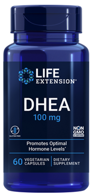 DHEA (100 mg, 60 vegetarian capsules)