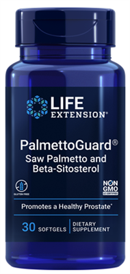 PalmettoGuardÂ® Saw Palmetto and Beta-Sitosterol (30 softgels)