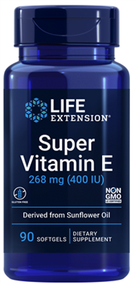 Super Vitamin E (268 mg (400 IU), 90 softgels)