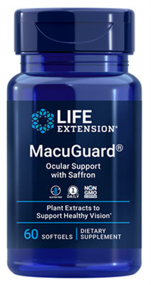 MacuGuardÂ® Ocular Support with Saffron (60 softgels)