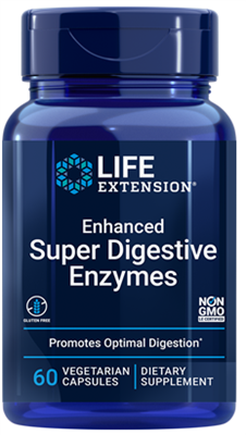 Enhanced Super Digestive Enzymes (60 vegetarian capsules)