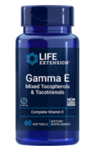 Gamma E Mixed Tocopherols & Tocotrienols (60 softgels)