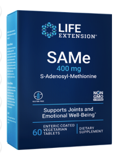 SAMe (400 mg, 60 enteric-coated vegetarian tablet)