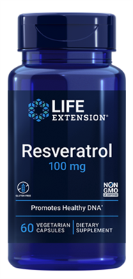 Resveratrol (100 mg, 60 vegetarian capsules)