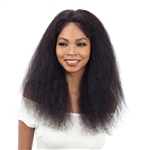 Glamourtress, wigs, weaves, braids, half wigs, full cap, hair, lace front, hair extension, nicki minaj style, Brazilian hair, crochet, hairdo, wig tape, Model Model Nude Fresh Wet & Wavy 100% Brazilian Natural Human Hair Lace Front Wig - BOHEMIAN CURL