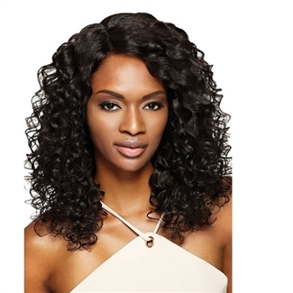 Glamourtress, wigs, weaves, braids, half wigs, full cap, hair, lace front, hair extension, nicki minaj style, Brazilian hair, crochet, hairdo, wig tape, remy hair, Outre Simply 100% Non-processed Brazilian Human Hair 4x4 Hand-Tied Lace Front Natural Curly