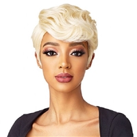 Glamourtress, wigs, weaves, braids, half wigs, full cap, hair, lace front, hair extension, nicki minaj style, Brazilian hair, crochet, hairdo, wig tape, remy hair, Lace Front Wigs, Remy Hair, Sensationnel Synthetic Instant Fashion Wig - DARA