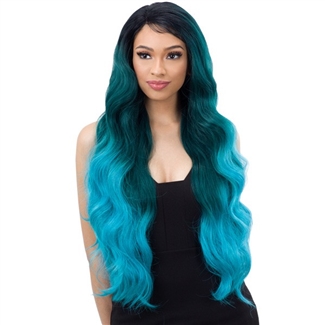 Glamourtress, wigs, weaves, braids, half wigs, full cap, hair, lace front, hair extension, nicki minaj style, Brazilian hair, crochet, hairdo, wig tape, remy hair, Lace Front Wigs, Freetress Equal Synthetic Premium Delux Lace Front Wig - ALY 30