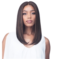 Glamourtress, wigs, weaves, braids, half wigs, full cap, hair, lace front, hair extension, nicki minaj style, Brazilian hair, crochet, hairdo, wig tape, remy hair, Lace Front Wigs, Bobbi Boss 100% Human Hair HD Deep Part Lace Wig - MHLF588 STRAIGHT 16