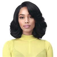 Glamourtress, wigs, weaves, braids, half wigs, full cap, hair, lace front, hair extension, nicki minaj style, Brazilian hair, crochet, wig tape, remy hair, Lace Front Wigs, Bobbi Boss Synthetic 13x7 Glueless HD Lace Frontal Wig - MLF602 NATALIA
