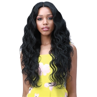 Glamourtress, wigs, weaves, braids, half wigs, full cap, hair, lace front, hair extension, nicki minaj style, Brazilian hair, crochet, hairdo, wig tape, remy hair, Lace Front Wigs, Bobbi Boss Human Hair Blend 13X6 Frontal Lace Wig - MOGLWBO26 BODY WAVE 26