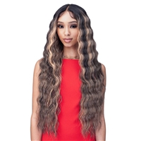 Glamourtress, wigs, weaves, braids, half wigs, full cap, hair, lace front, hair extension, nicki minaj style, Brazilian hair, crochet, hairdo, wig tape, remy hair, Bobbi Boss Miss Origin DesignerMix Human Hair Blend HD Lace Part Wig - MOLP002 KABA