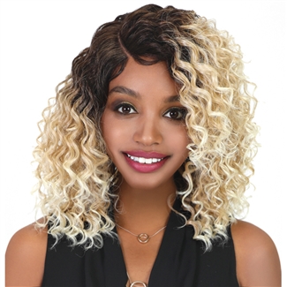Glamourtress, wigs, weaves, braids, half wigs, full cap, lace front, hair extension, Brazilian hair, crochet, hairdo, wig tape, remy hair, Lace Front Wigs, Bohemian 100% Premium Synthetic Project 79 Lace Wig - LPW ERIKA