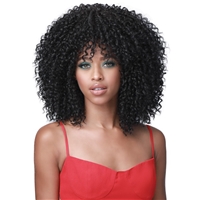 Glamourtress, wigs, weaves, braids, half wigs, full cap, hair, lace front, hair extension, nicki minaj style, Brazilian hair, crochet, hairdo, wig tape, remy hair, Lace Front Wigs, Remy Hair, Bobbi Boss Human Hair Blend Miss Origin Wig - MOG006 TINA