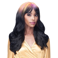 Glamourtress, wigs, weaves, braids, half wigs, full cap, hair, lace front, hair extension, nicki minaj style, Brazilian hair, crochet, wig tape, remy hair, Lace Front Wigs,Bobbi Boss Synthetic Lace Part Wig - MLP25 BREEON