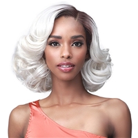 Glamourtress, wigs, weaves, braids, half wigs, full cap, hair, lace front, hair extension, nicki minaj style, Brazilian hair, crochet, hairdo, wig tape, remy hair, Bobbi Boss Synthetic Hair 13x5 HD Frontal Lace Wig - MLF671 MILO