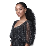 Glamourtress, wigs, weaves, braids, half wigs, full cap, hair, lace front, hair extension, nicki minaj style, Brazilian hair, crochet, hairdo, wig tape, remy hair, Lace Front Wigs, Bobbi Boss Drawstring Ponytail Speedy Updo - SPUP45 JERRY CURL