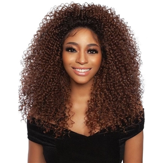 Glamourtress, wigs, weaves, braids, half wigs, full cap, hair, lace front, hair extension, nicki minaj style, Brazilian hair, crochet, hairdo, wig tape, remy hair, Mane Concept Red Carpet Synthetic Hair HD Natural Hairline Lace Wig - RCHN205 ROXIE