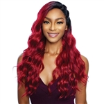 Glamourtress, wigs, weaves, braids, half wigs, full cap, hair, lace front, hair extension, nicki minaj style, Brazilian hair, crochet, hairdo, wig tape, remy hair, Mane Concept Red Carpet 3 Way Part Cornrow Braid Lace Front Wig - RCCR202 DOUBLE SIDE