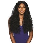 Glamourtress, wigs, weaves, braids, half wigs, full cap, hair, lace front, hair extension, nicki minaj style, Brazilian hair, crochet, hairdo, wig tape, remy hair, Mane Concept Red Carpet Wet Wave HD Lace Front Wig - RCHW202 KENDRA