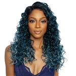 Glamourtress, wigs, weaves, braids, half wigs, full cap, hair, lace front, hair extension, nicki minaj style, Brazilian hair, crochet, hairdo, wig tape, remy hair, Mane Concept Red Carpet Wet Wave HD Lace Front Wig - RCHW204 KAIRI