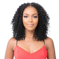 Glamourtress, wigs, weaves, braids, half wigs, full cap, hair, lace front, hair extension, nicki minaj style, Brazilian hair, crochet, hairdo, wig tape, remy hair, Lace Front Wigs, It's A Wig 100% Human Hair Wig - HH U PART DEEP WAVE