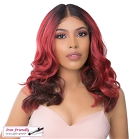 Glamourtress, wigs, weaves, braids, half wigs, full cap, hair, lace front, hair extension, nicki minaj style, Brazilian hair, crochet, hairdo, wig tape, remy hair, Lace Front Wigs, It's A Wig Synthetic HD Lace Wig - HD T LACE LUSSI