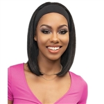 Glamourtress, wigs, weaves, braids, half wigs, full cap, hair, lace front, hair extension, nicki minaj style, Brazilian hair, crochet, hairdo, wig tape, remy hair, Janet Collection Synthetic Crescent Headband Wig - BRIO