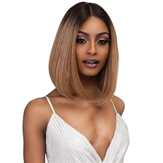 Glamourtress, wigs, weaves, braids, half wigs, full cap, hair, lace front, hair extension, nicki minaj style, Brazilian hair, crochet, hairdo, wig tape, remy hair, Janet Collection Synthetic Melt Extended Deep HD Part Lace Wig - ASIA