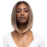 Glamourtress, wigs, weaves, braids, half wigs, full cap, hair, lace front, hair extension, nicki minaj style, Brazilian hair, crochet, hairdo, wig tape, remy hair, Janet Collection Essentials Synthetic HD Hair Lace Front Wig - KOKO