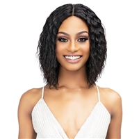 Glamourtress, wigs, weaves, braids, half wigs, full cap, hair, lace front, hair extension, nicki minaj style, Brazilian hair, crochet, hairdo, wig tape, remy hair, Janet Collection Luscious Wet & Wavy 100% Natural Virgin Remy Indian Hair Wig - RIRI