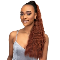 Glamourtress, wigs, weaves, braids, half wigs, full cap, hair, lace front, hair extension, nicki minaj style, Brazilian hair, crochet, hairdo, wig tape, remy hair, Lace Front Wigs, Remy Hair, Janet Collection Synthetic Everytime Noir Drawstring Ponytail -