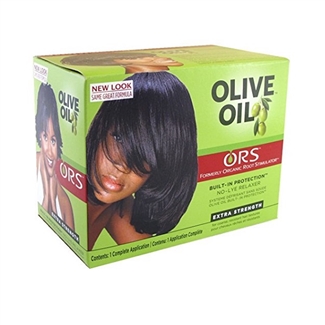 Glamourtress, wigs, weaves, braids, half wigs, full cap, hair, lace front, hair extension, nicki minaj style, Brazilian hair, crochet, hairdo, wig tape, remy hair, Lace Front Wigs, Remy Hair, ORS Olive Oil No-Lye Hair Relaxer Kit - Extra Strength