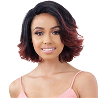 Glamourtress, wigs, weaves, braids, half wigs, full cap, hair, lace front, hair extension, nicki minaj style, Brazilian hair, crochet, hairdo, wig tape, remy hair, Lace Front Wigs, Remy Hair, Model Model 5 Inch Center Deep Lace Part Wig - ELVIA