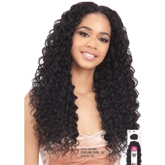 Glamourtress, wigs, weaves, braids, half wigs, full cap, hair, lace front, hair extension, nicki minaj style, Brazilian hair, crochet, hairdo, wig tape, remy hair, Lace Front Wigs, Model Model Hair Gardenia Italian Curl 24"-36"