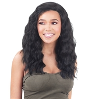 Glamourtress, wigs, weaves, braids, half wigs, full cap, hair, lace front, hair extension, nicki minaj style, Brazilian hair, crochet, hairdo, wig tape, remy hair, Lace Front Wigs, Remy Hair, Model Model Synthetic Klio HD Lace Wig - HD-LEO