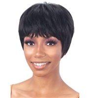 Glamourtress, wigs, weaves, braids, half wigs, full cap, hair, lace front, hair extension, nicki minaj style, Brazilian hair, crochet, hairdo, wig tape, remy hair, Lace Front Wigs, Model Model Nude Air Brazilian Natural Human Hair Wig - HELEN