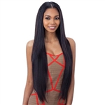Glamourtress, wigs, weaves, braids, half wigs, full cap, hair, lace front, hair extension, nicki minaj style, Brazilian hair, crochet, hairdo, wig tape, remy hair, Lace Front Wigs, Remy Hair, Model Model Synthetic Oval Part Wig - LONG LAYERED YAKY