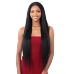 Glamourtress, wigs, weaves, braids, half wigs, full cap, hair, lace front, hair extension, nicki minaj style, Brazilian hair, crochet, hairdo, wig tape, remy hair, Lace Front Wigs, Remy Hair, Model Model Premium Synthetic Mint Lace Front Wig - ML 01