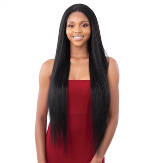 Glamourtress, wigs, weaves, braids, half wigs, full cap, hair, lace front, hair extension, nicki minaj style, Brazilian hair, crochet, hairdo, wig tape, remy hair, Lace Front Wigs, Remy Hair, Model Model Premium Synthetic Mint Lace Front Wig - ML 01