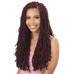 Glamourtress, wigs, weaves, braids, half wigs, full cap, hair, lace front, hair extension, nicki minaj style, Brazilian hair, crochet, hairdo, wig tape, remy hair, Lace Front Wigs, Remy Hair, Human Hair, Model Model Synthetic Glance Braid - 3X VIRTUE TWIS