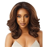 Glamourtress, wigs, weaves, braids, half wigs, full cap, hair, lace front, hair extension, nicki minaj style, Brazilian hair, crochet, hairdo, wig tape, remy hair, Lace Front Wigs, Outre Perfect Hairline 13X6 Synthetic Lace Wig - JULIANNE