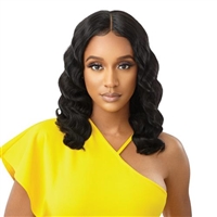 Glamourtress, wigs, weaves, braids, half wigs, full cap, hair, lace front, hair extension, nicki minaj style, Brazilian hair, wig tape, remy hair, Lace Front Wigs, Outre Mytresses Gold Label 100% Unprocessed Human Hair Lace Front Wig - HH SYMPHONY
