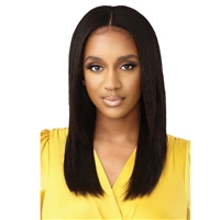Glamourtress, wigs, weaves, braids, half wigs, full cap, hair, lace front, hair extension, nicki minaj style, Brazilian hair, wig tape, remy hair, Lace Front Wigs, Outre Mytresses Gold Label 100% Unprocessed Hair Leave Out Wig - DOMINICAN STRAIGHT 20
