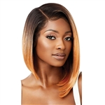 Glamourtress, wigs, weaves, braids, half wigs, full cap, hair, lace front, hair extension, nicki minaj style, Brazilian hair, crochet, hairdo, wig tape, remy hair, Lace Front Wigs, Outre Synthetic Melted Hairline Lace Front Wig - ZANDRA